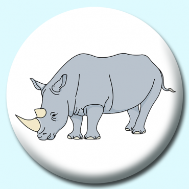 38mm Rhinoceros Button... 