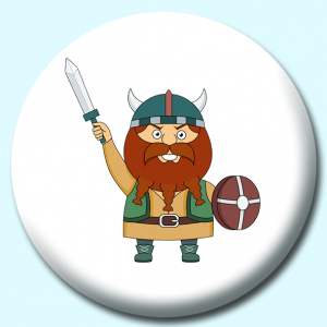 38mm Viking Badges